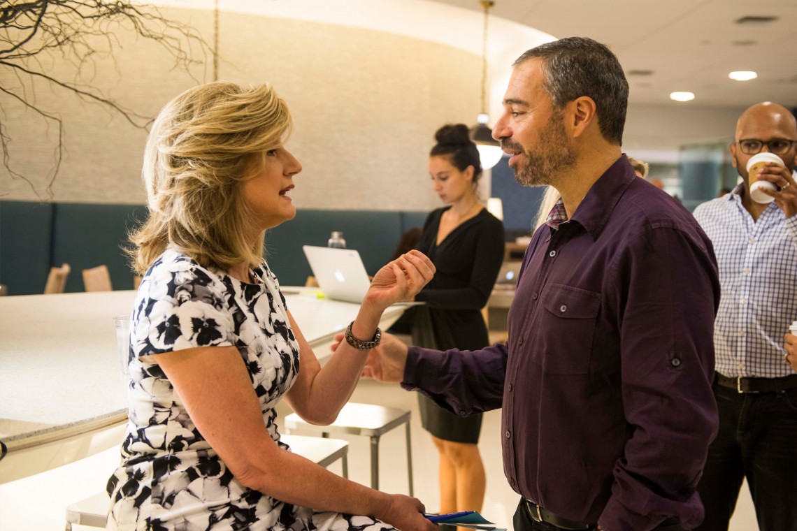 TALK AT THE HUFFINGTON POST IN NY